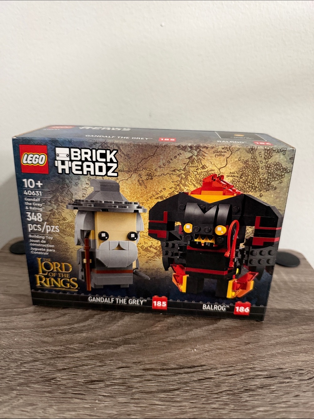 Lego 40631 BrickHeadz Gandalf the Grey & Balrog NWT NIB